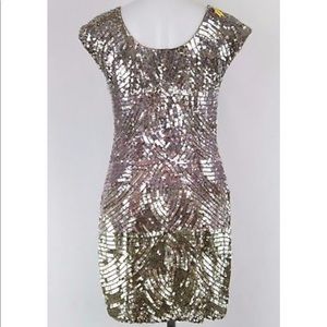 Adrianna Papell Collection sleeveless sequin dress
